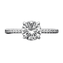 Diamond ring being analyzed